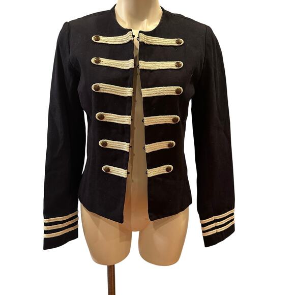 New Carolina Belle Montreal Jacket sz M Military Nautical Jacket NWT - Picture 1 of 9